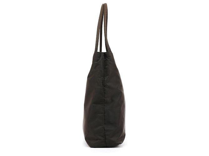 Prada Borsa Tote B6242 Tessuto City Nylon Marrone Scuro - vista 2