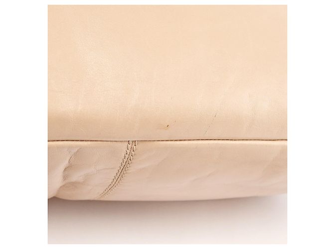 Marc Jacobs Beige Leder 2-Way Tasche mit Drehverschluss - Ansicht 8