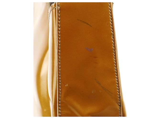 Prada Mini borsa a spalla asimmetrica Spazzolato 1998 in oro giallo - vista 6