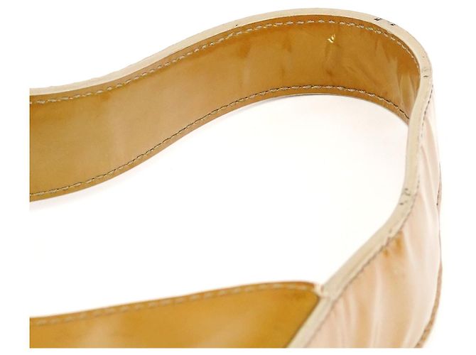 Prada Mini borsa a spalla asimmetrica Spazzolato 1998 in oro giallo - vista 9