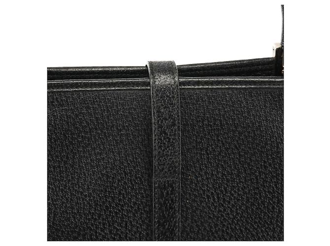 Gucci 002 1073 Borsa Tote Jackie in pelle nera - vista 12