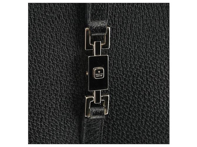 Gucci 002 1073 Borsa Tote Jackie in pelle nera - vista 7