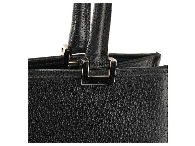 Gucci 002 1073 Borsa Tote Jackie in pelle nera - vista 8