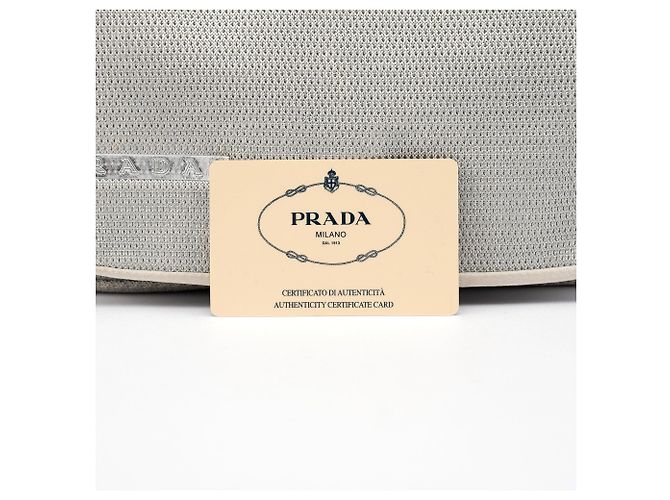 Prada B9937 1999 Silver Mesh Sport Shoulder Bag - vista 17