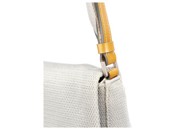 Prada B9937 1999 Silver Mesh Sport Shoulder Bag - vista 7
