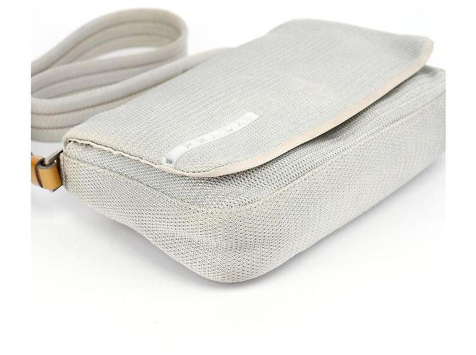 Prada B9937 1999 Silver Mesh Sport Shoulder Bag - vista 8