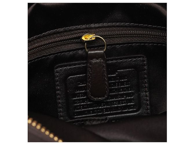 Coach Borsa a tracolla F25288 Beige Signature Canvas - vista 15