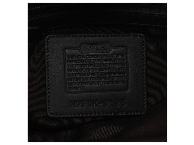 Coach Borsa a tracolla 8125 in pelle e tweed rosso - vista 13