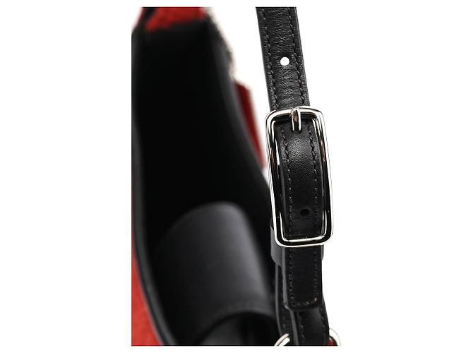 Coach Borsa a tracolla 8125 in pelle e tweed rosso - vista 8