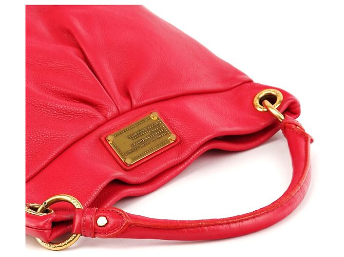 Marc by Marc Jacobs Borsa 2-Way Classic Q in pelle Hot Pink - vista 10