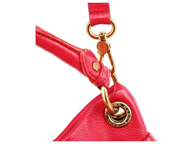 Marc by Marc Jacobs Borsa 2-Way Classic Q in pelle Hot Pink - vista 11