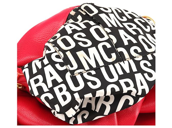 Marc by Marc Jacobs Borsa 2-Way Classic Q in pelle Hot Pink - vista 16