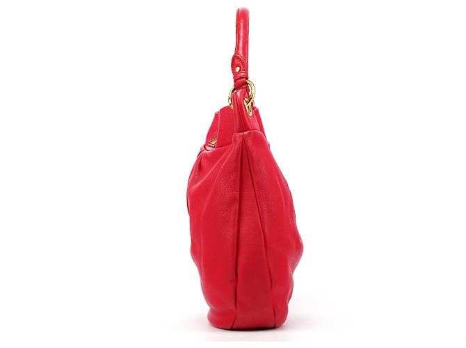 Marc by Marc Jacobs Borsa 2-Way Classic Q in pelle Hot Pink - vista 2