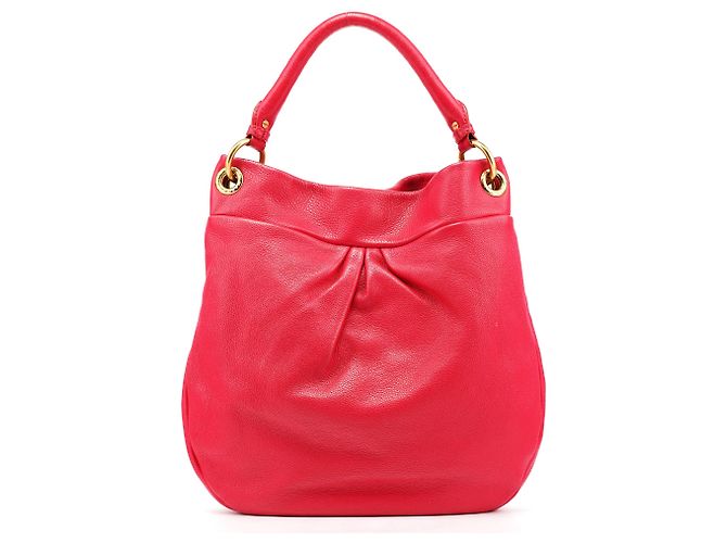 Marc by Marc Jacobs Borsa 2-Way Classic Q in pelle Hot Pink - vista 3