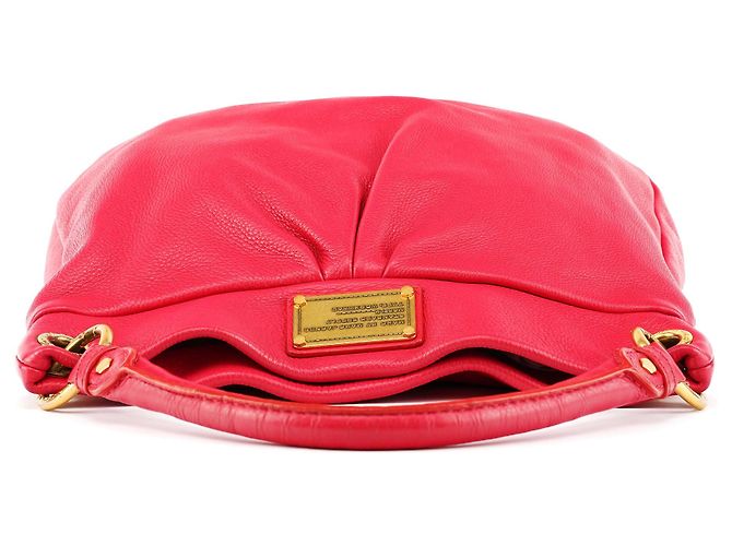 Marc by Marc Jacobs Borsa 2-Way Classic Q in pelle Hot Pink - vista 4