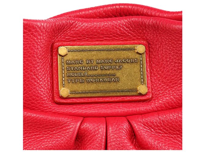 Marc by Marc Jacobs Borsa 2-Way Classic Q in pelle Hot Pink - vista 6