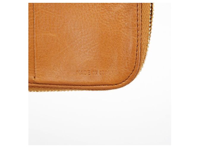 Miu Miu Portafoglio con fiocco in vitello leopardato Tan - vista 6