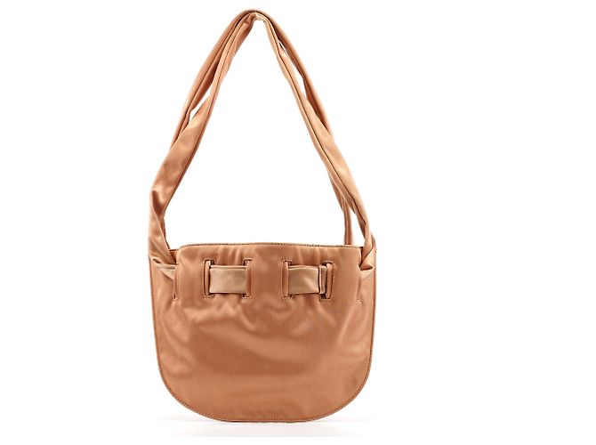 Gucci 001 4339 Borsa a tracolla in raso Soft Pink - vista 3