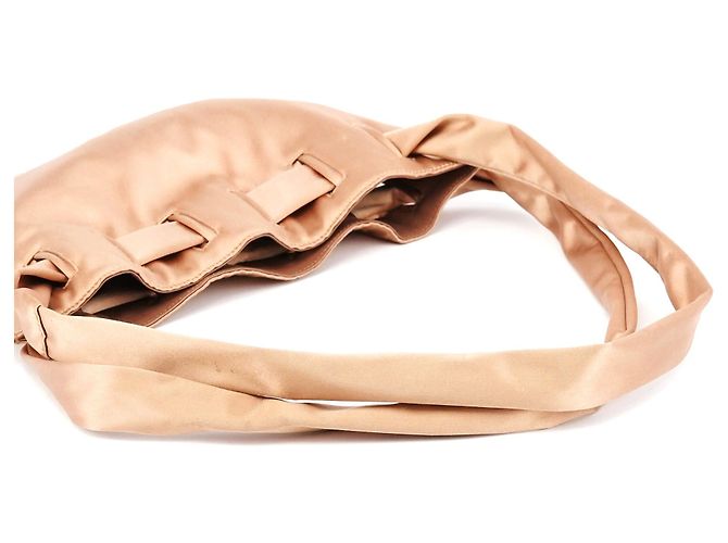 Gucci 001 4339 Borsa a tracolla in raso Soft Pink - vista 8