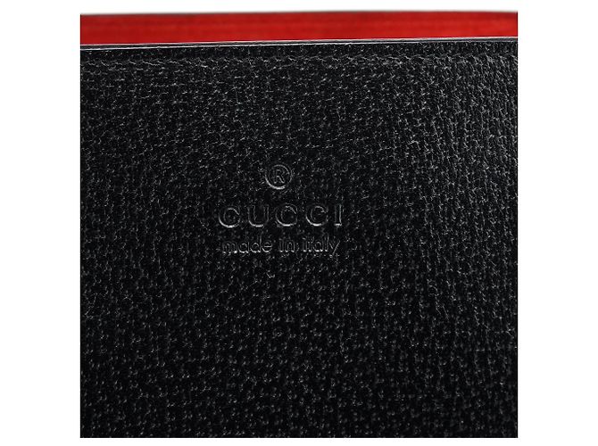 Bamboo Gucci Borsa Tote in pelle nera con bambù - vista 5
