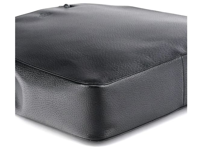 Bamboo Gucci Borsa Tote in pelle nera con bambù - vista 7