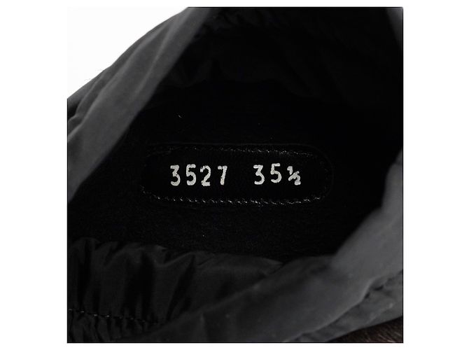 Botas de piel marrón Prada Sport Otoño 1999 - vista 9