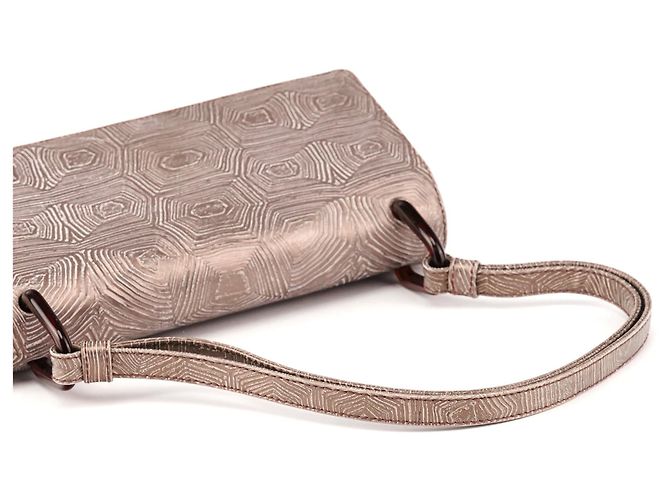 Prada Borsa a tracolla Tartaruga Mordo in pelle lilla 1996 - vista 9