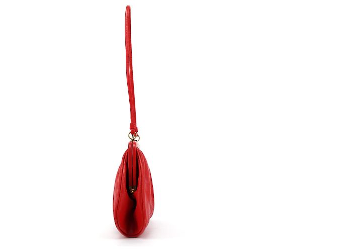 Marc Jacobs Borsa a tracolla farfalla in pelle rossa - vista 2