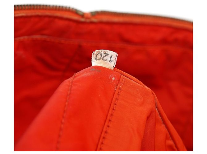 Miu Miu Borsa a mano in pelle arancione - vista 11