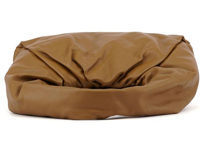 Bottega Veneta Borsa The Shoulder Pouch Light Brown - vista 4
