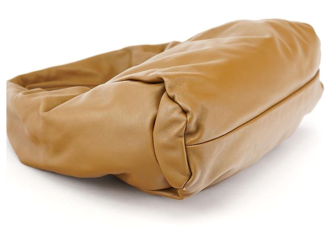 Bottega Veneta Borsa The Shoulder Pouch Light Brown - vista 7