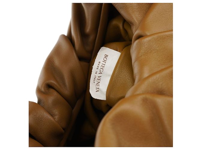 Bottega Veneta Borsa The Shoulder Pouch Light Brown - vista 8