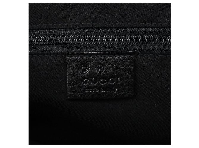 Gucci 143742 Borsa tote in pelle GG nera - vista 11