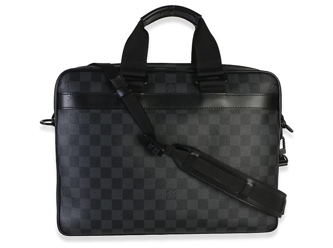 Borsa Business Utility Louis Vuitton Damier Graphite Canvas - vista 2