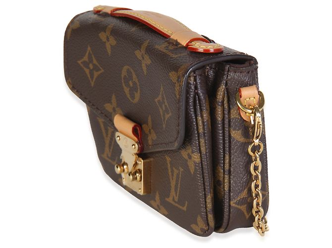 Louis Vuitton Monogram Canvas Micro Metis - vista 3