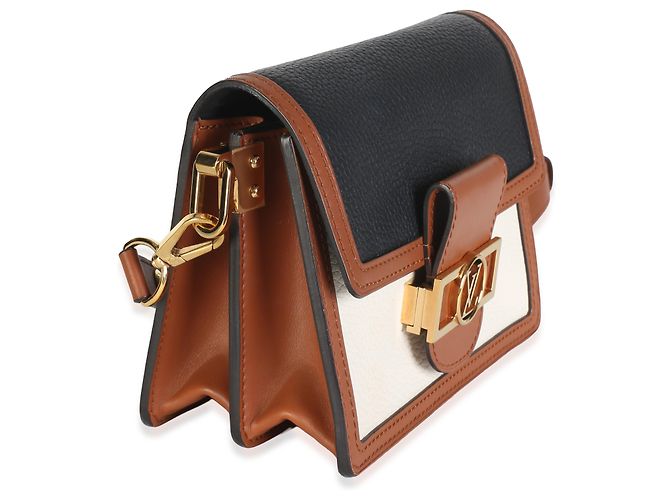 Louis Vuitton Blackberry Snow Taurillon Mini Dauphine - vista 4