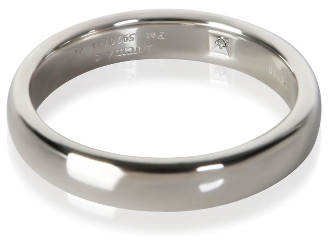 Fede Lucida in platino e diamanti Tiffany & Co. - vista 4