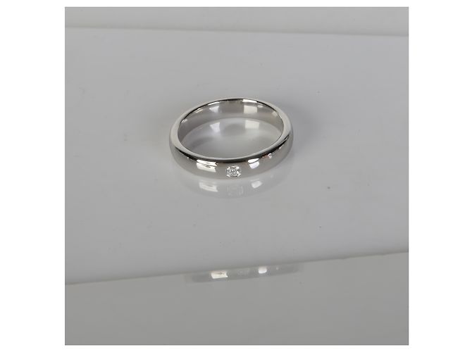Fede Lucida in platino e diamanti Tiffany & Co. - vista 5