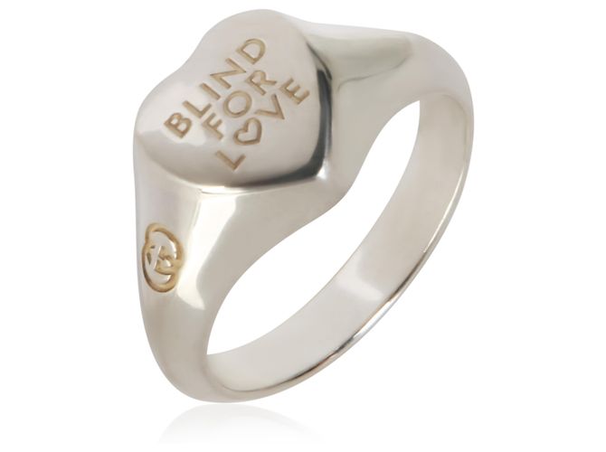 Anello Gucci Blind For Love in argento sterling - vista 3