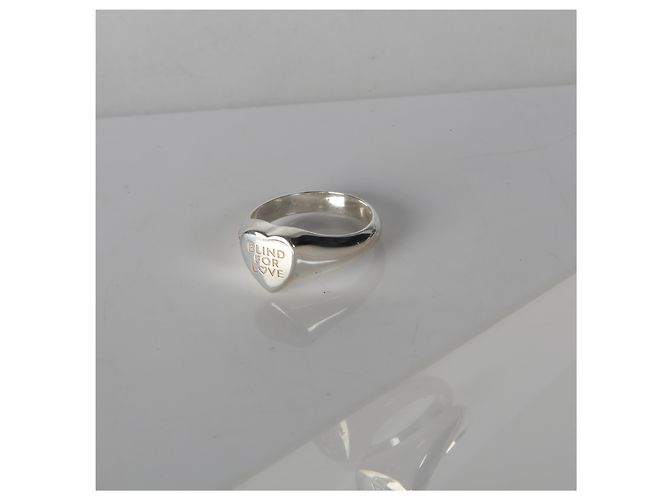 Anello Gucci Blind For Love in argento sterling - vista 4