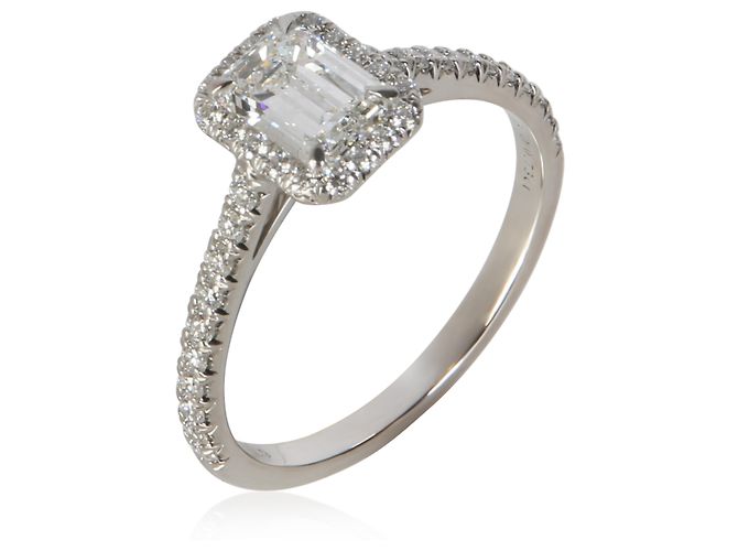 Tiffany & Co. Soleste Verlobungsring mit 0.73 ct Smaragd-Diamant - Ansicht 4