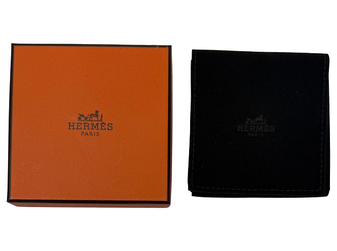 Hermès Extra Schmaler Emaille-Armreif vergoldet - Ansicht 5