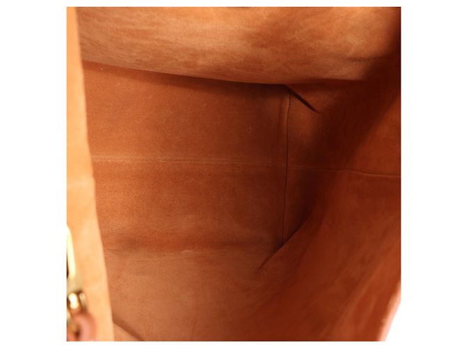 Borsa a tracolla Louis Vuitton Padlock Lowkey Hobo MM in marrone M24974 - vista 7