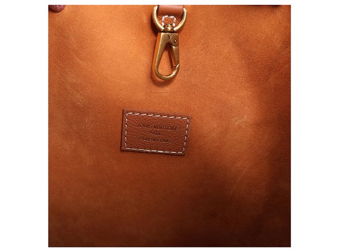 Borsa a tracolla Louis Vuitton Padlock Lowkey Hobo MM in marrone M24974 - vista 8