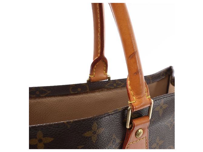 Louis Vuitton Sac Plat Monogram Handbag in Brown M51140 - vista 11