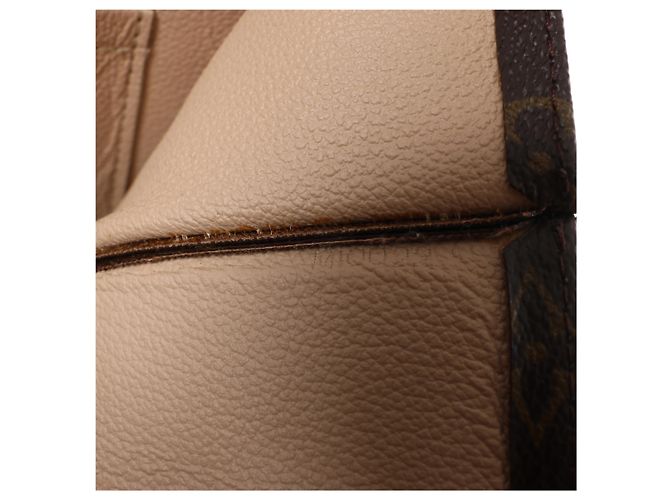 Louis Vuitton Sac Plat Monogram Handbag in Brown M51140 - vista 14