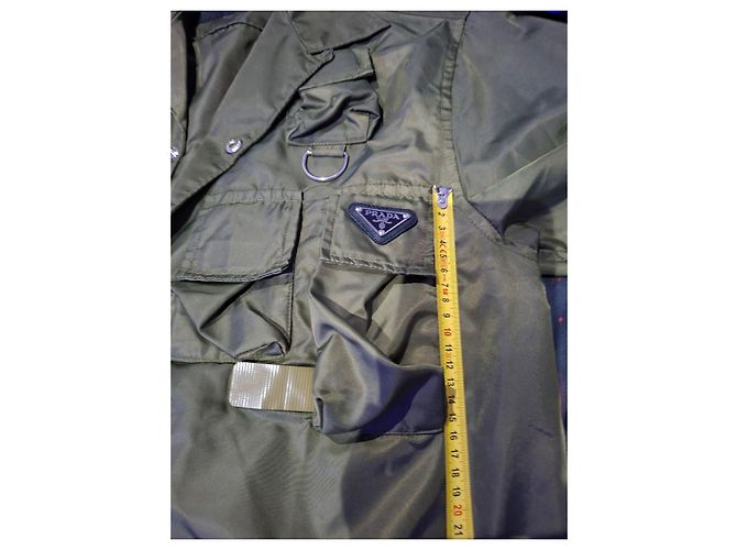 Prada Re-Nylon Utility-Hemd Kurzarm - Ansicht 19