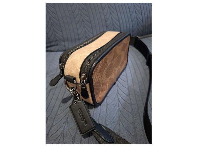 Borsa a tracolla Coach Signature Monogram - vista 5