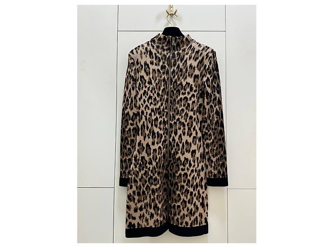 Autre Marque Balmain Paris Leopard Strickkleid Sz.38 gebraucht - Ansicht 3