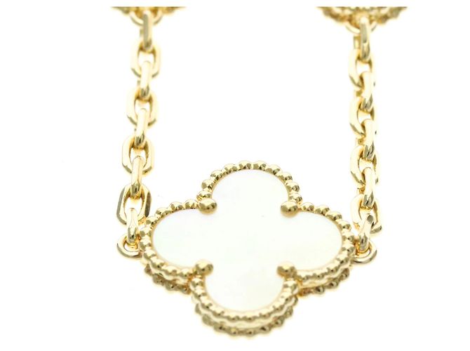 Bracciale Van Cleef & Arpels Vintage Alhambra - vista 9